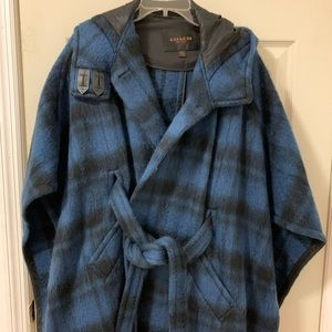 ‼️COACH BRAND NEW BLUE PLAID JACKET‼️